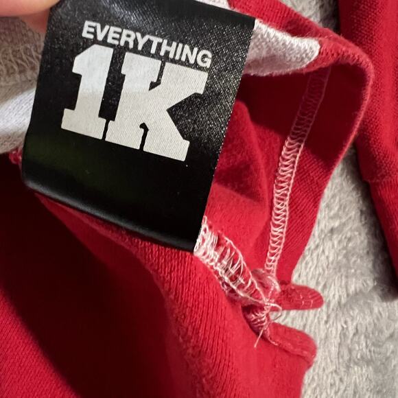 Sniper Gang Shirt Mens Small Red Green White Long Sleeve Rugby Polo Graphic - Picture 8 of 14